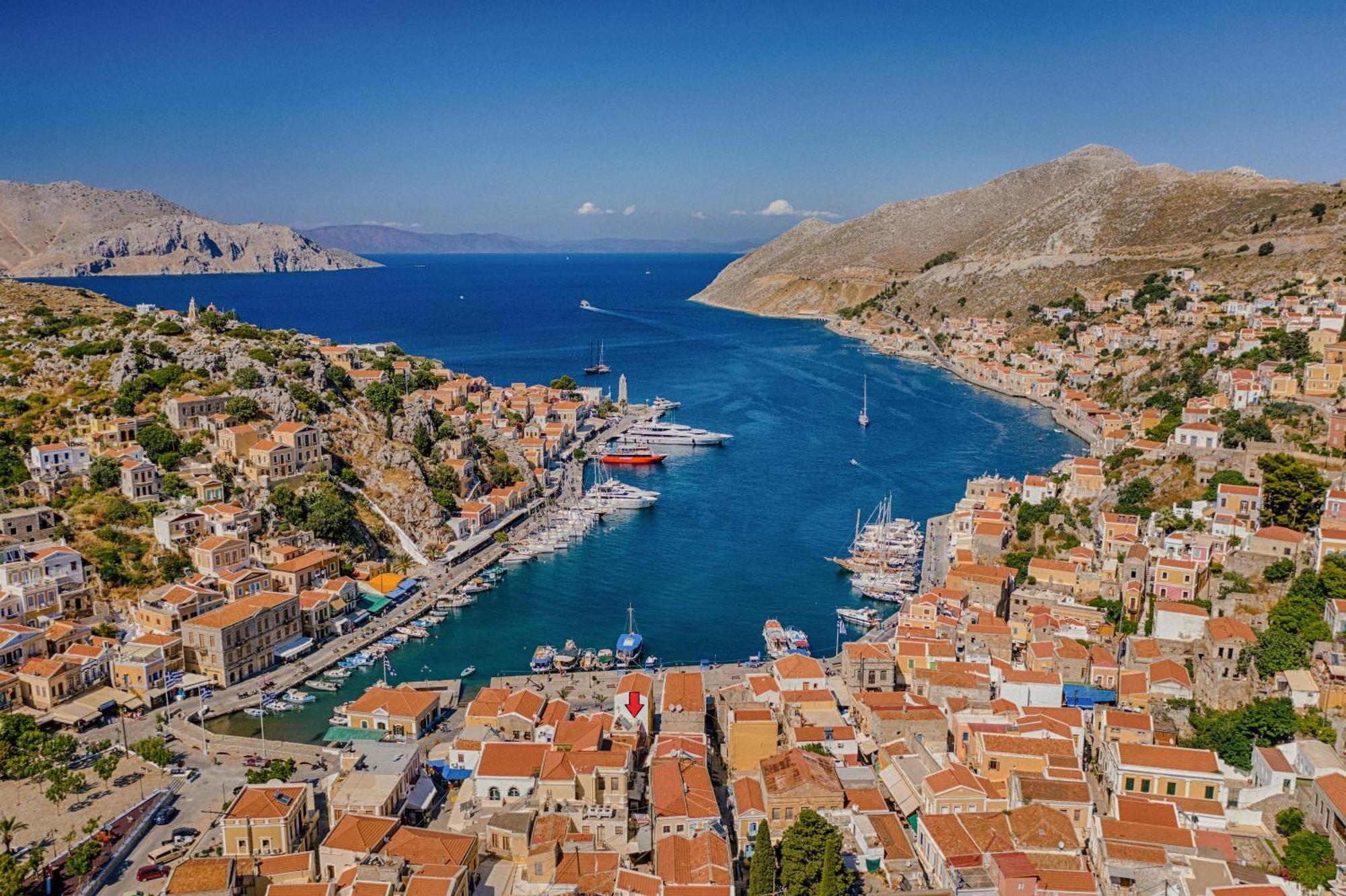 Hotel Elena Symi Exteriér fotografie
